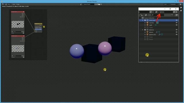 Blender 3D. Рендер по слоям. Рендеринг сложных сцен, слои рендера. смотреть онлайн