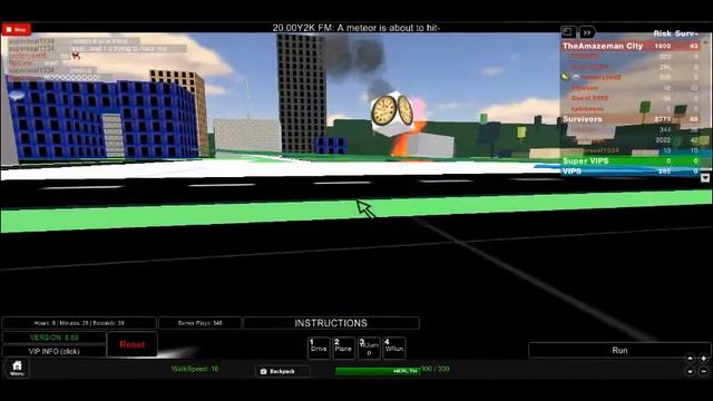 Roblox: Survive The End Of Roblox Part 1 смотреть онлайн