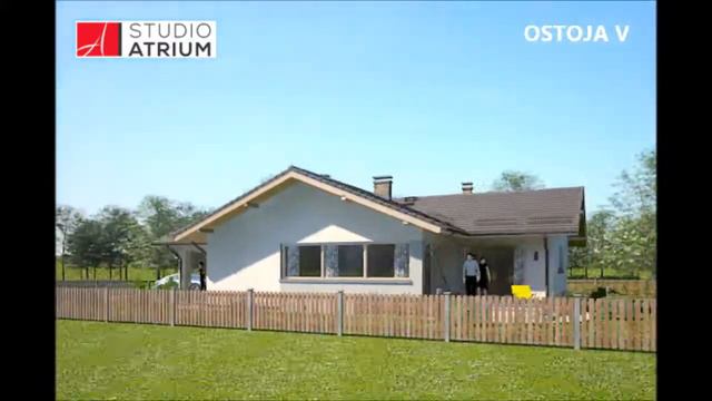 Projekt Domu OSTOJA V Pracownia Projektowa Studio Atrium смотреть онлайн