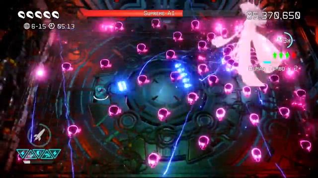 Nex Machina (PS4) - Supreme AI Boss Fight No Damage (Experienced Difficulty) смотреть онлайн