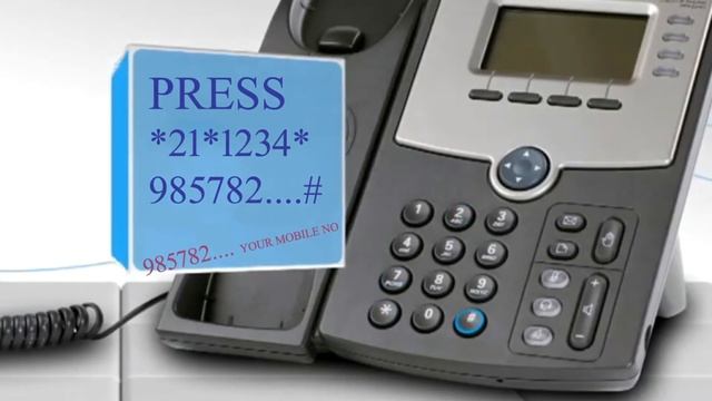 How to Call forward land line phone to mobile number or in another phone. Landline phone call diver смотреть онлайн