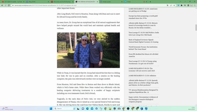 Kim Goguen | INTEL | UPDATE| Global Health & Wealth Consortium (DR Ed F Group) - NEIL KEENAN LINKS смотреть онлайн