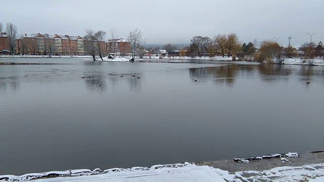 Озеро в парке Кирова. Пятигорск. смотреть онлайн