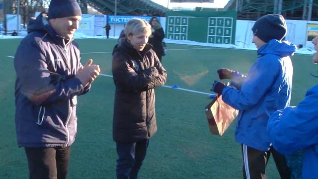 Поздравление тренерского штаба ЖФК «Крылья Советов» с праздником (23.02.2020) смотреть онлайн