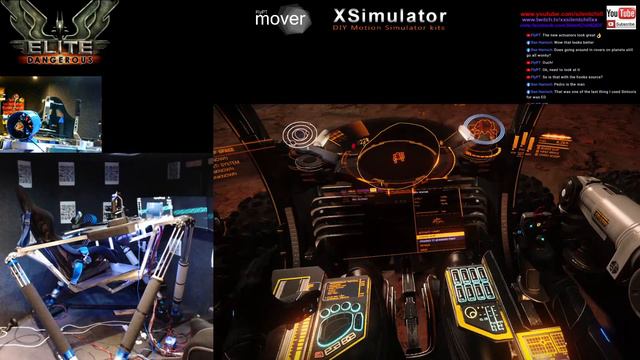 Elite Dangerous Testing With FlyPT's Mover | RTX3090 | HP Reverb G2 | 6DOF Motion