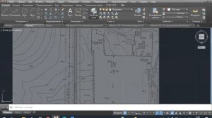 Векторизация фрагмента топоплана в AutoCAD