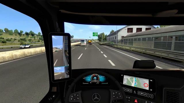 Mercedes Benz Actros 2020! -ETS2 GAMEPLAY-
