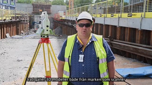 Scanning, punktmoln och 3D-modeller med Leica MS60 på KO Mätteknik смотреть онлайн