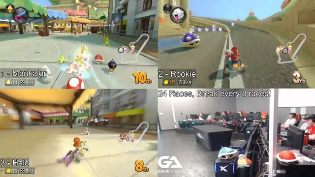 LAN MODE Mario Kart 8 Deluxe Item Smuggling! смотреть онлайн