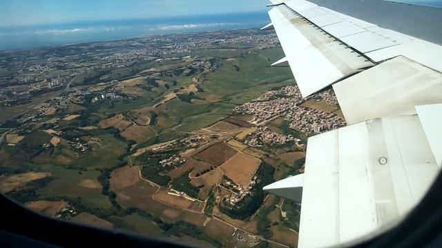 Atterrissage aeroport d'alger HOUARI BOUMEDIENE смотреть онлайн