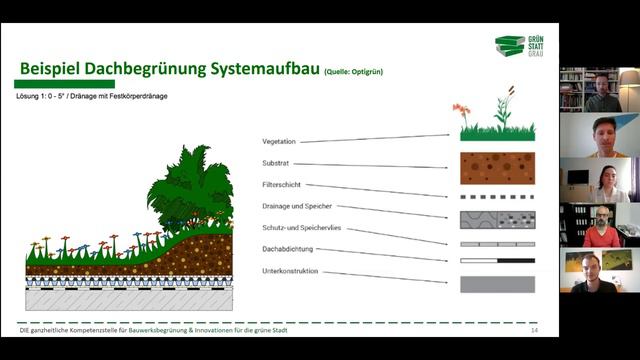 ONLINE SEMINAR ZU FASSADEN UND DACHBEGRUENUNG Gerald Hofer (Grün statt Grau) смотреть онлайн