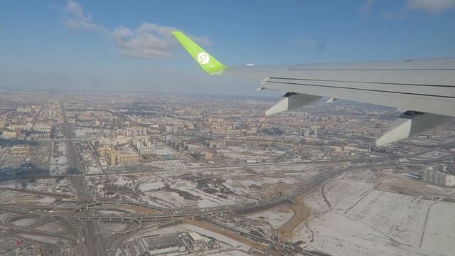 Перелет Пулково - Ярославль на Embraer 170 S7 Airlines смотреть онлайн