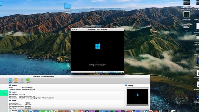 Installing Windows 8.1 on VirtualBox смотреть онлайн