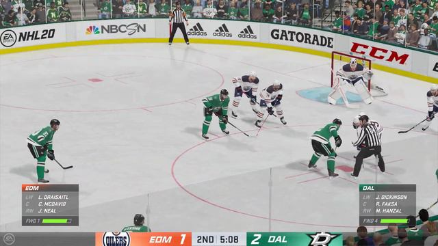 NHL 20 Season mode: Edmonton Oilers vs Dallas Stars - (Xbox One HD) [1080p60FPS] смотреть онлайн