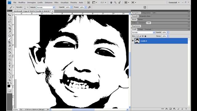 Photoshop tutorial - ITA - Effetto Andy Warhol - Parte 1/2 - ( by Photoshoppista ) смотреть онлайн