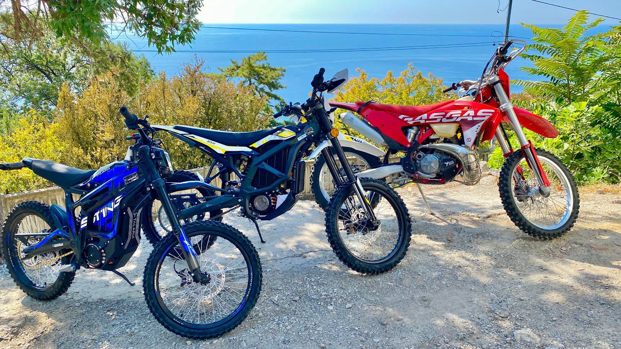 Габариты Surron Ultra,Talaria Tl4000,Gasgas Ec300. Измерим и сравним размеры байков