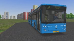 OMSI 2 Южная Москва по маршруту 674 с звуковым информатором