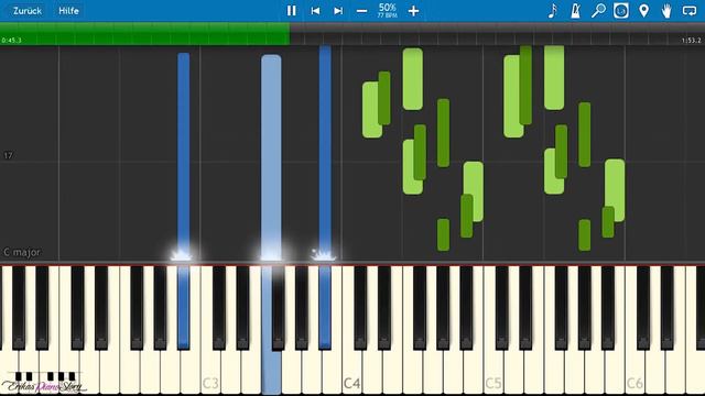 Простоквашино 50% - 🎹 Piano Tutorial 💖 (Synthesia) смотреть онлайн