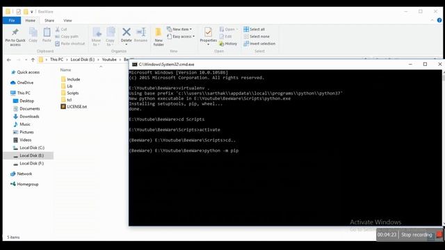 How To Create First Project In BeeWare | BeeWare Tutorial For Beginners смотреть онлайн