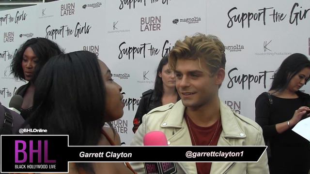 Garrett Clayton l Support The Girls Premiere смотреть онлайн