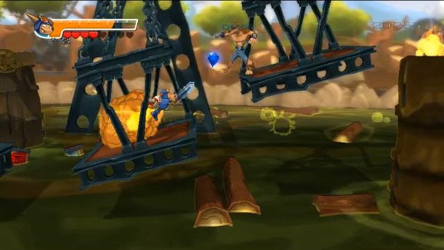 Прохождение игры Rocket knight смотреть онлайн