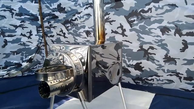 Усиление палатки автомат и тест печки смотреть онлайн