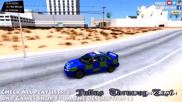 2006 Subaru Impreza WRX STi UK Police - GTA MOD _REVIEW смотреть онлайн
