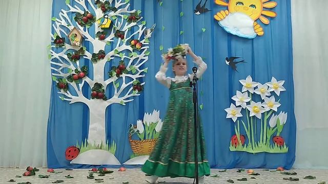 Дарья Козлова 10лет РНП "Ой, сад во дворе" смотреть онлайн