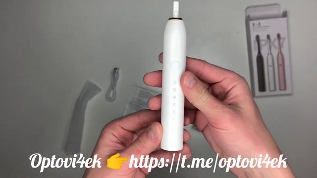 Электрическая зубная щетка Sonic Toothbrush X-3 оптом смотреть онлайн