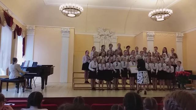 Хор старших классов "Звездочки" Дж. Гершвин "Хлопай в такт" смотреть онлайн