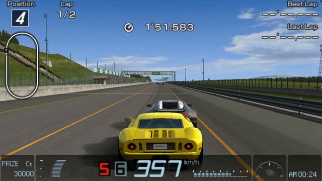 Gran Turismo PSP - Ford GT '05 VS Three Bugatti Veyron at Test Course 2 laps | NEW YEAR SPECIAL 202 смотреть онлайн