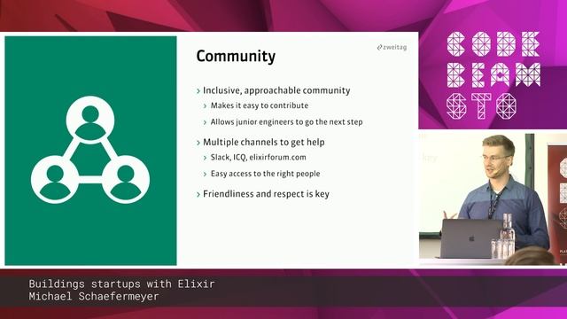 Michael Schaefermeyer - Buildings start-ups with Elixir | Code BEAM STO 19 смотреть онлайн