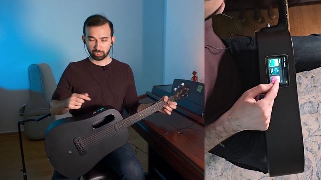 Blue Lava Touch - The Smart Acoustic Guitar Review смотреть онлайн