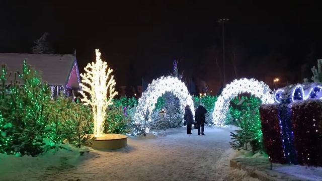 Новогодняя площадь Куйбышева (Самара) смотреть онлайн