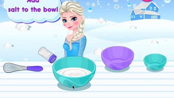 Холодное Сердце Учимся готовить дессерты (Elsas Frozen Dessert Trifle)