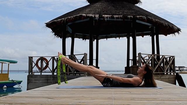 Pilates advanced workout with Tanya Bulya / Пилатес второго уровня с амортизатором Sveltus смотреть онлайн