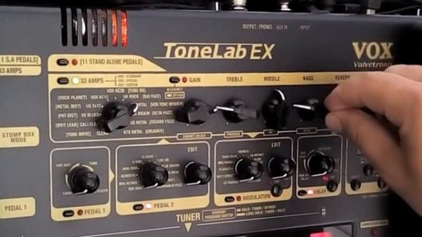 Vox Tonelab EX Distortion / Distorção - MALMST style Patch Settings