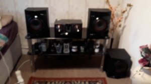 LG cj45 hifi system loudr 720w RMS party music sound test check this out!