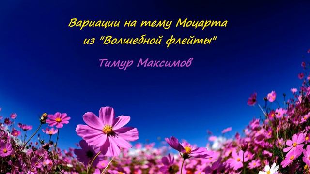 Вариации на тему Моцарта (Тимур Максимов) смотреть онлайн