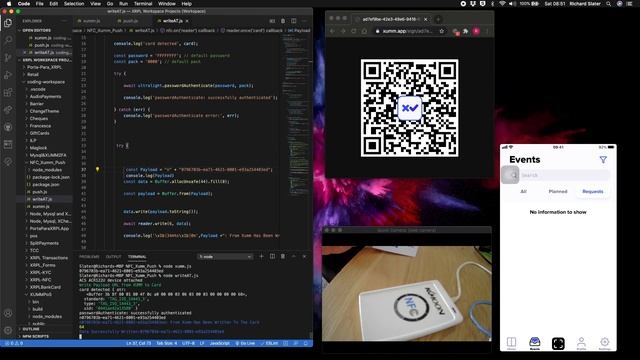 Xumm NFC push notification смотреть онлайн