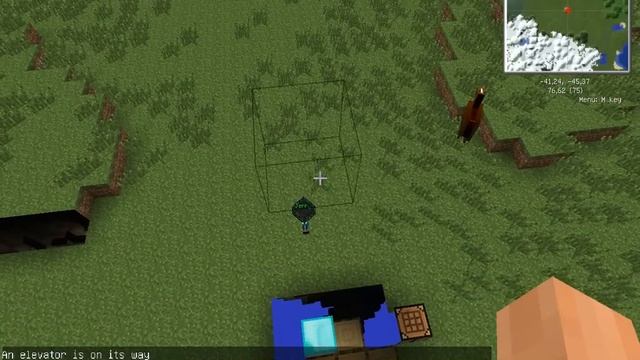 Dynamic Elevator mod(Лифт для MineCraft) смотреть онлайн