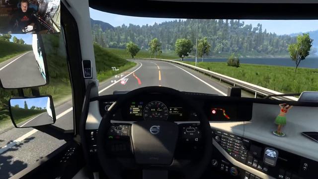 Стрим Euro Truck Simulator 2 #мультиплеер #15 везем дорогостоящий груз смотреть онлайн