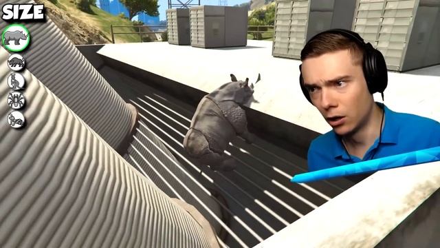 From SMALLEST To BIGGEST ANIMAL (GTA 5) смотреть онлайн