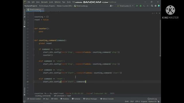 Create Tkinter Timer Counter смотреть онлайн