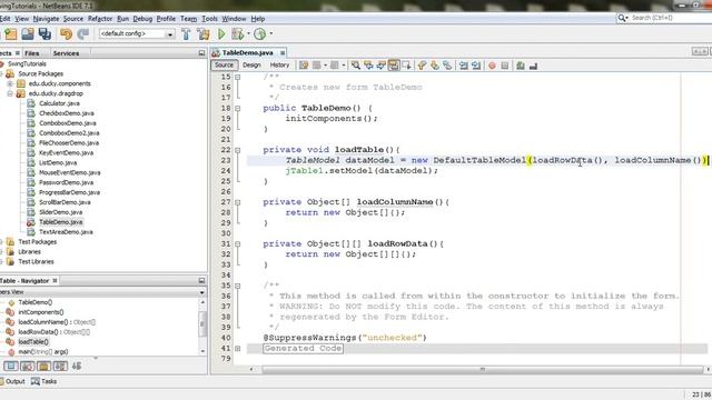Bài 40 Java Swing JTable смотреть онлайн