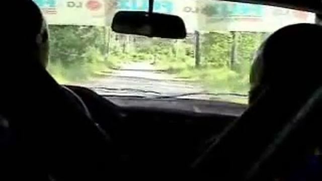 Rajd Podlaski Grupa Rajdowy BMW 320 Urwanie Lewarka смотреть онлайн