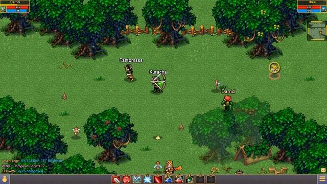 Террария ММОРПГ Пиксельная графика Warspear Online #1 Первый взгляд! смотреть онлайн