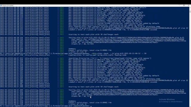 Checking Chia Plots with Powershell, Make sure to do a Quality Check смотреть онлайн