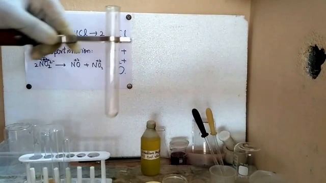 NaNO2 + HCl смотреть онлайн