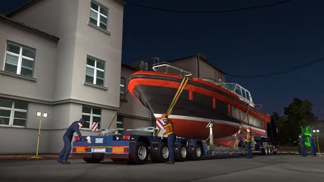 Euro Truck Simulator 2 Special transport preparation but got stuck смотреть онлайн